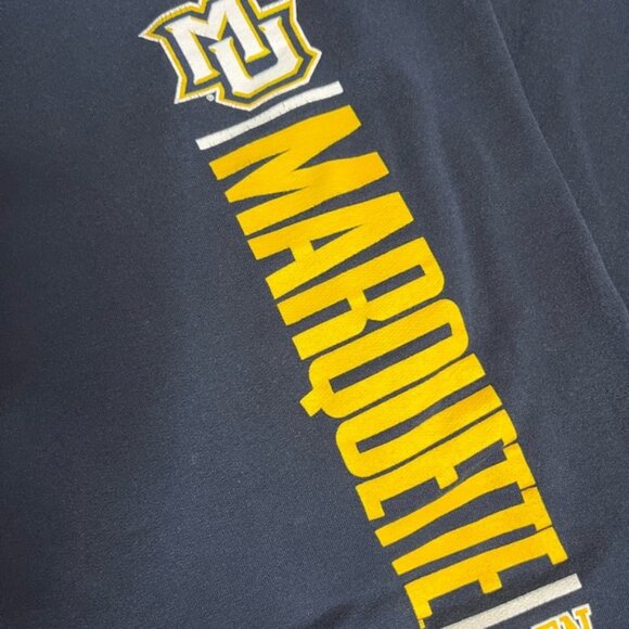 CHAMPION Marquette Golden Eagles Men’s Jogger Sweatpants Large Blue - Picture 4 of 5